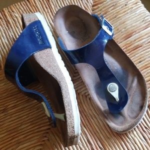 Birkenstock Navy Blue Sandals